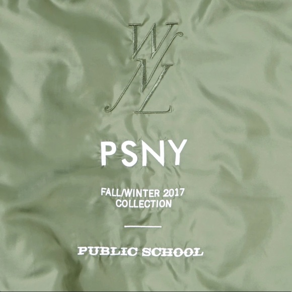 {{alpha industries x public school}} MA-1 Reversible Flight Jacket - Picture 5 of 9